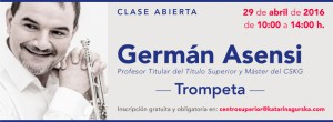 Novedades Educativas - jornada puertas abiertas trompeta german asensi