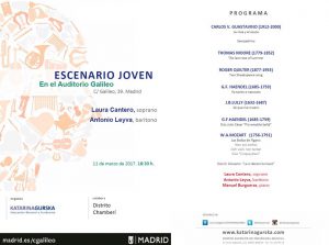 Actividad cultural - 11 marzo Auditorio Galileo
