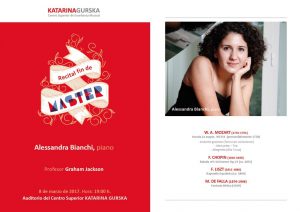 actividad cultural - RFdM Alessandra Bianchi