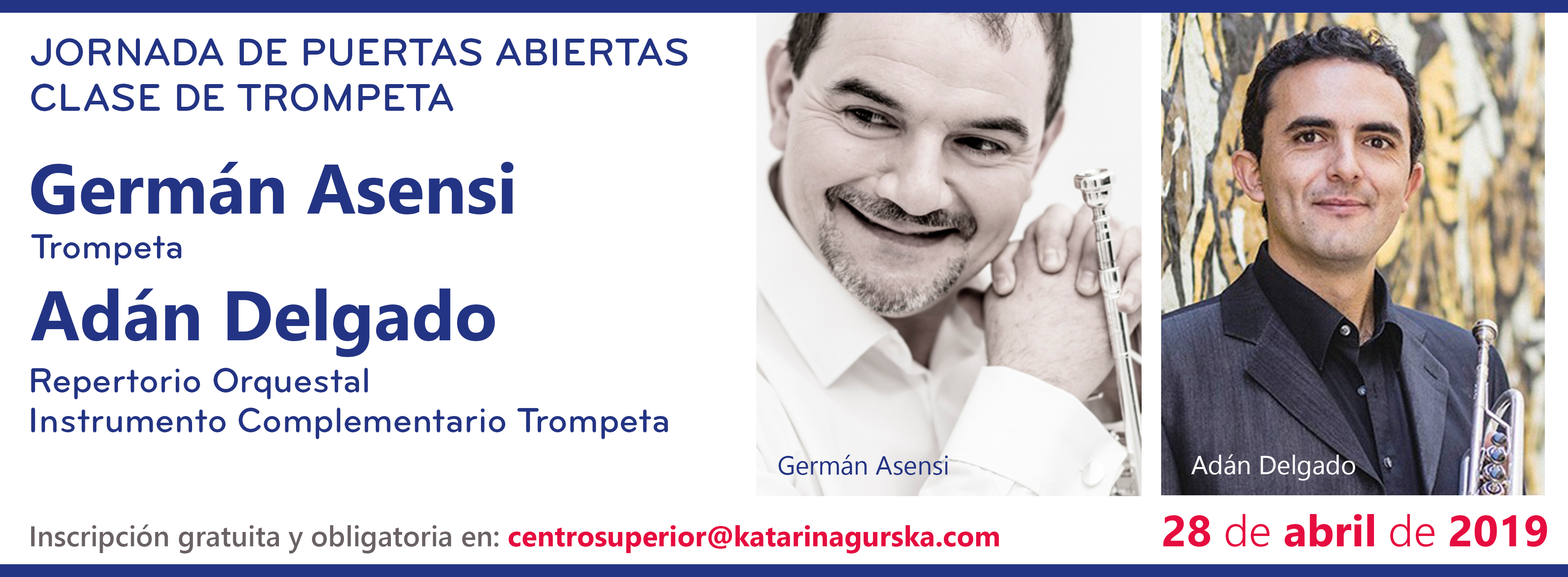Novedades Educativas - jornada puertas abiertas trompeta german asensi