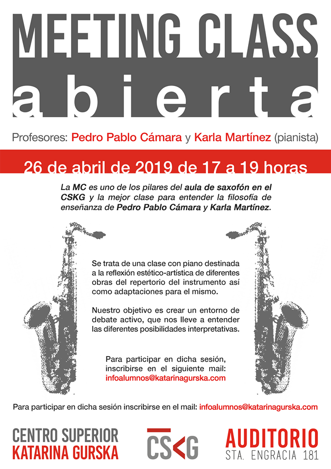 Novedades Educativas - MEETING CLASS ABIERTA Pedro Pablo Cámara