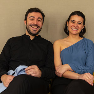 Pedro Pablo Cámara y Karla Martínez